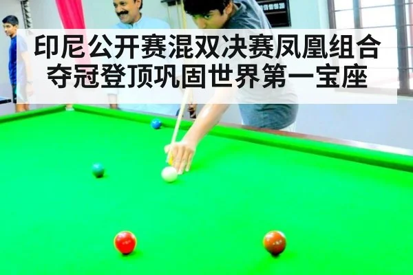 印尼公开赛混双决赛凤凰组合夺冠登顶巩固世界第一宝座
